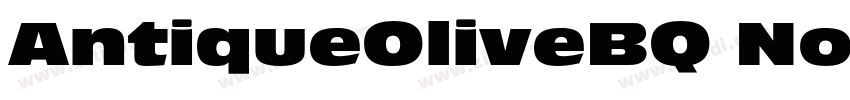 AntiqueOliveBQ NordI字体转换